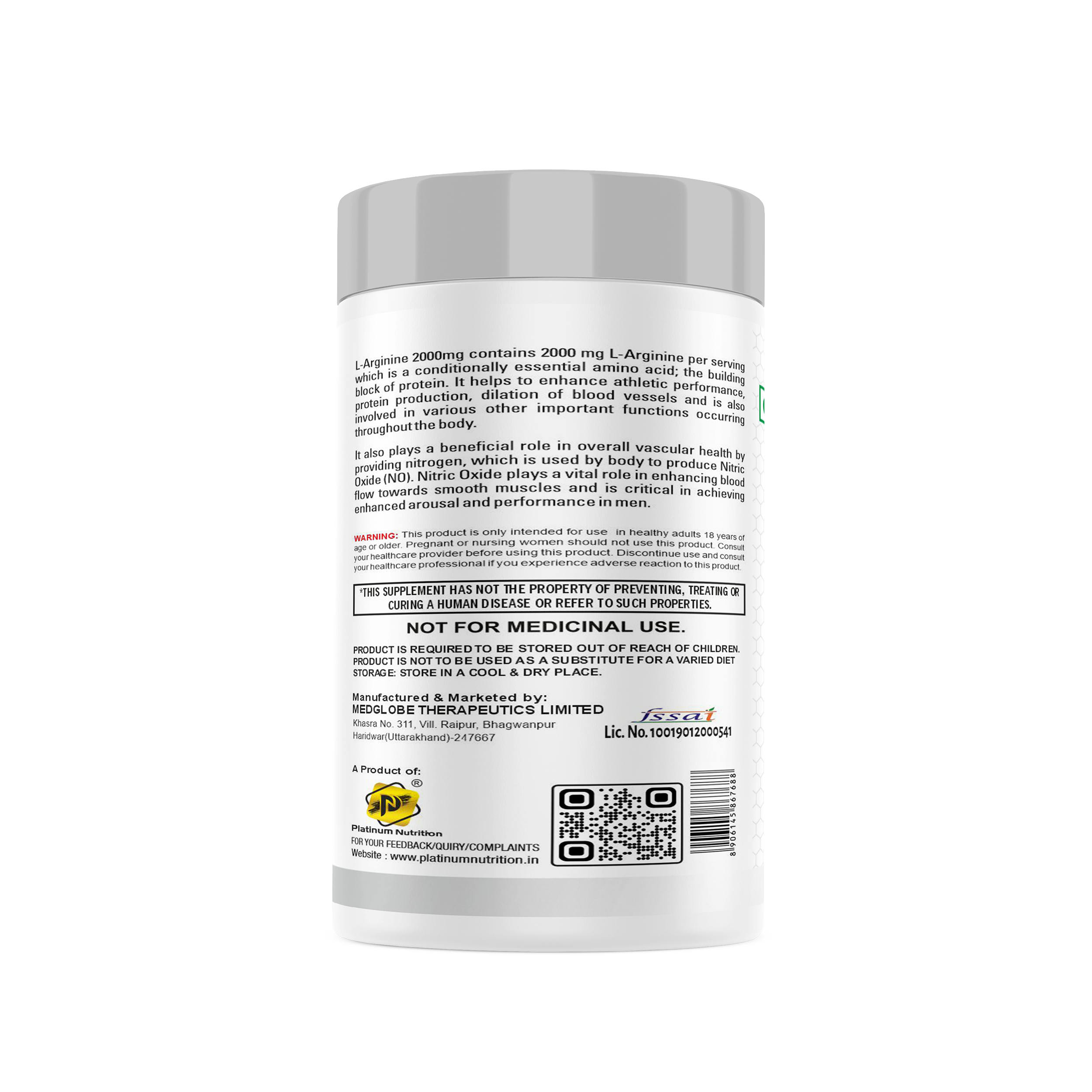 Platinum L-Arginine - Image 2
