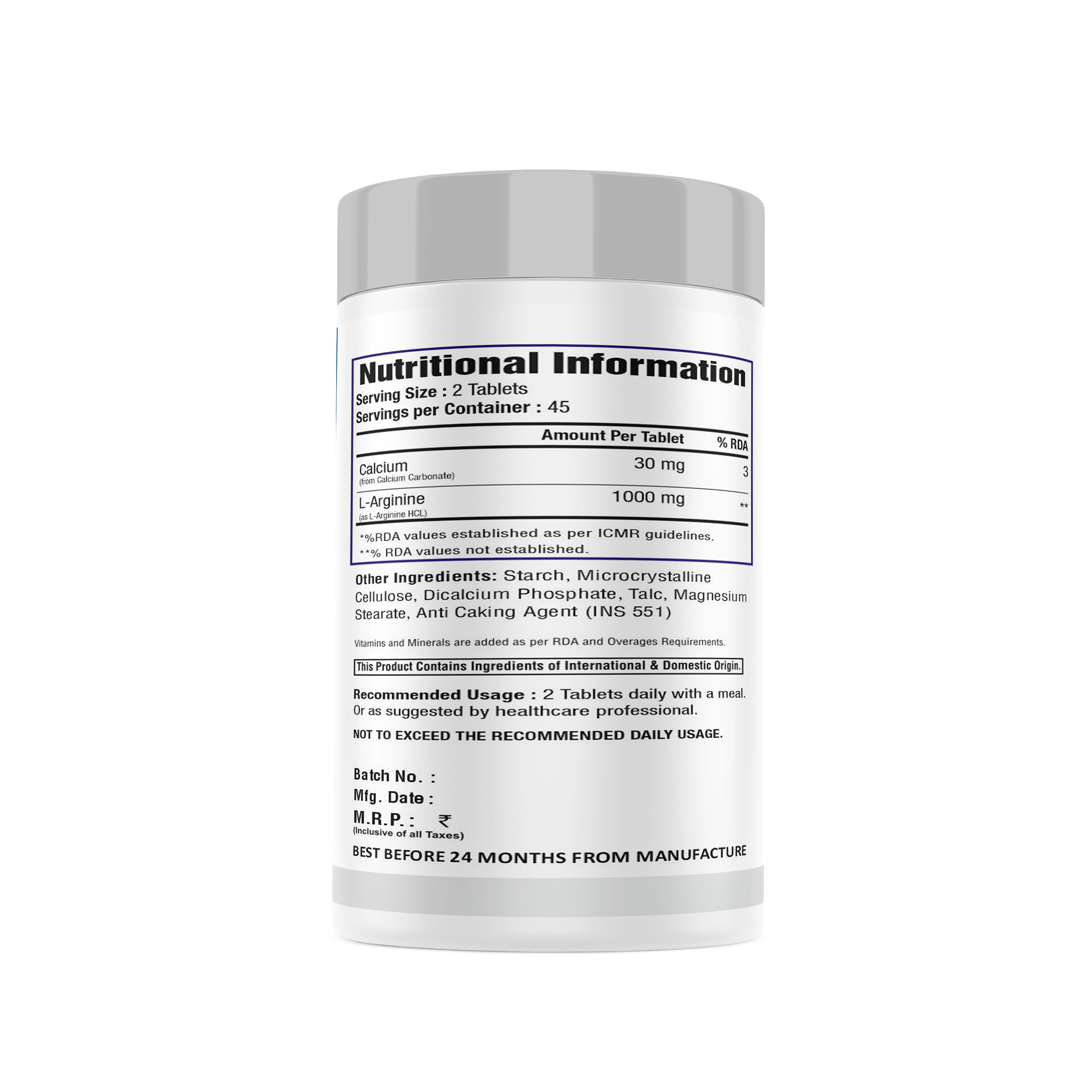 Platinum L-Arginine - Image 3